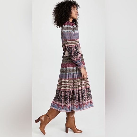 Sea - Brooke Border Smock Dress - Picture 3 of 8
